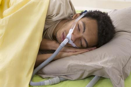 Sleeping with CPAP